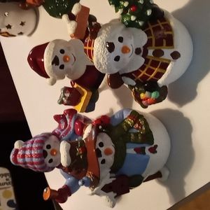Christmas decor snowmen